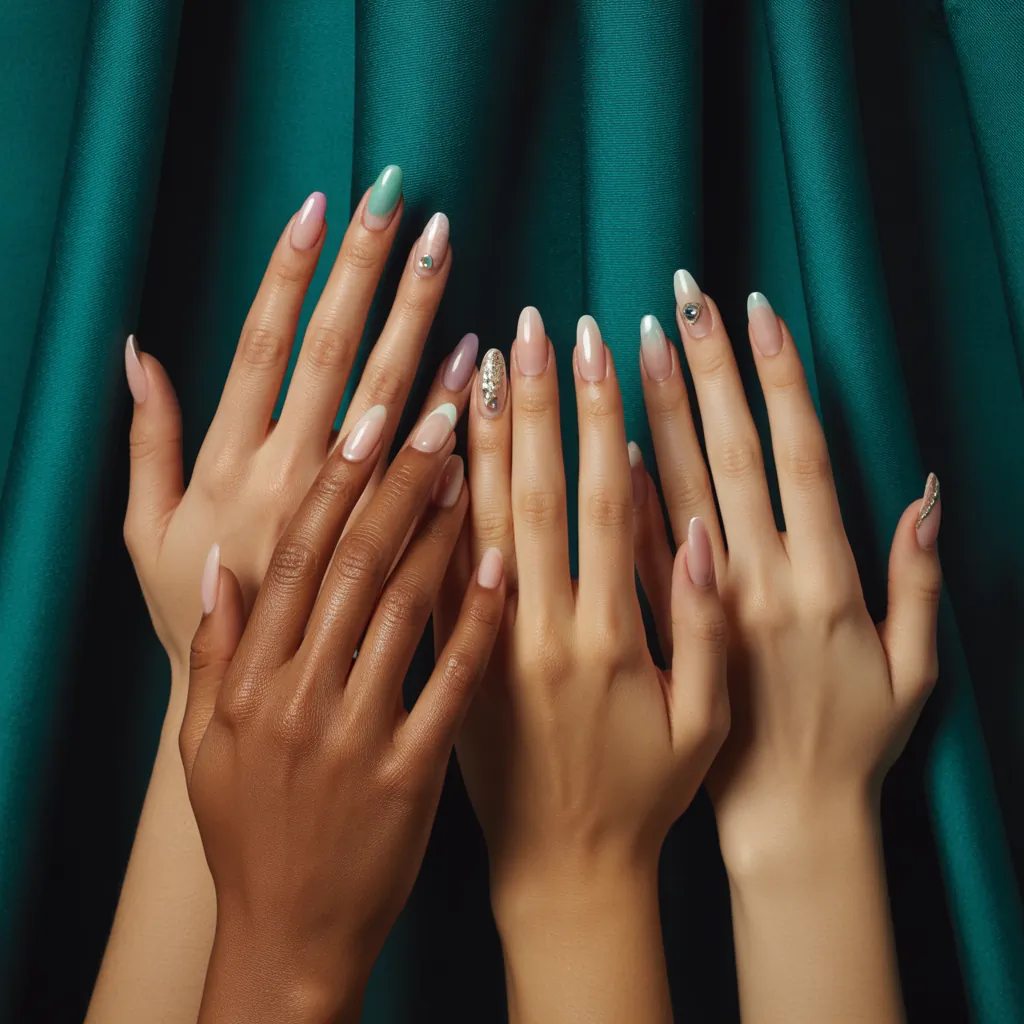 best nail shapes for fat fingers