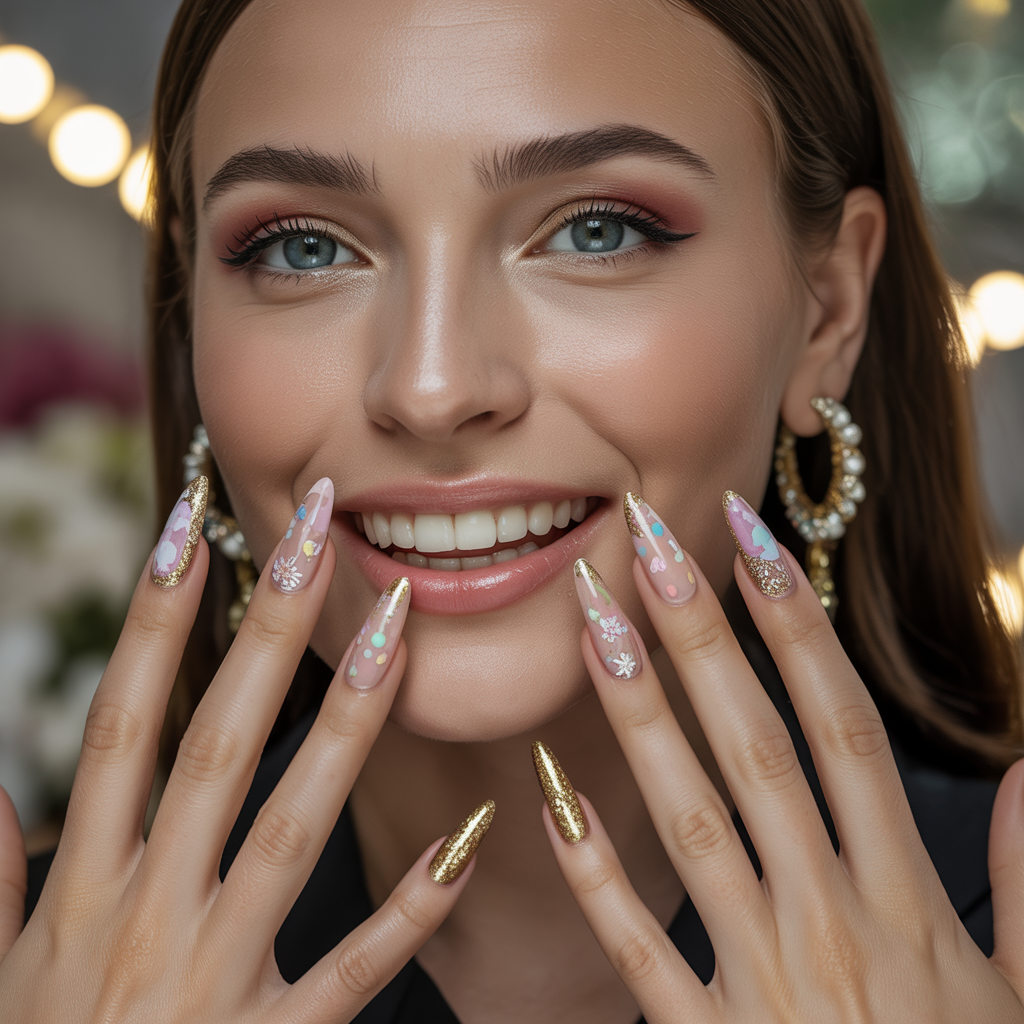 birthday nails