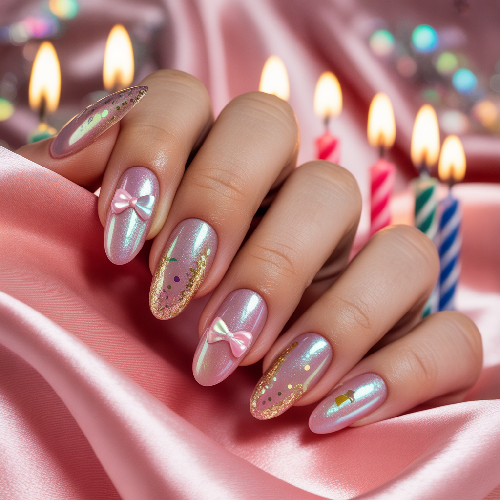 birthday nails