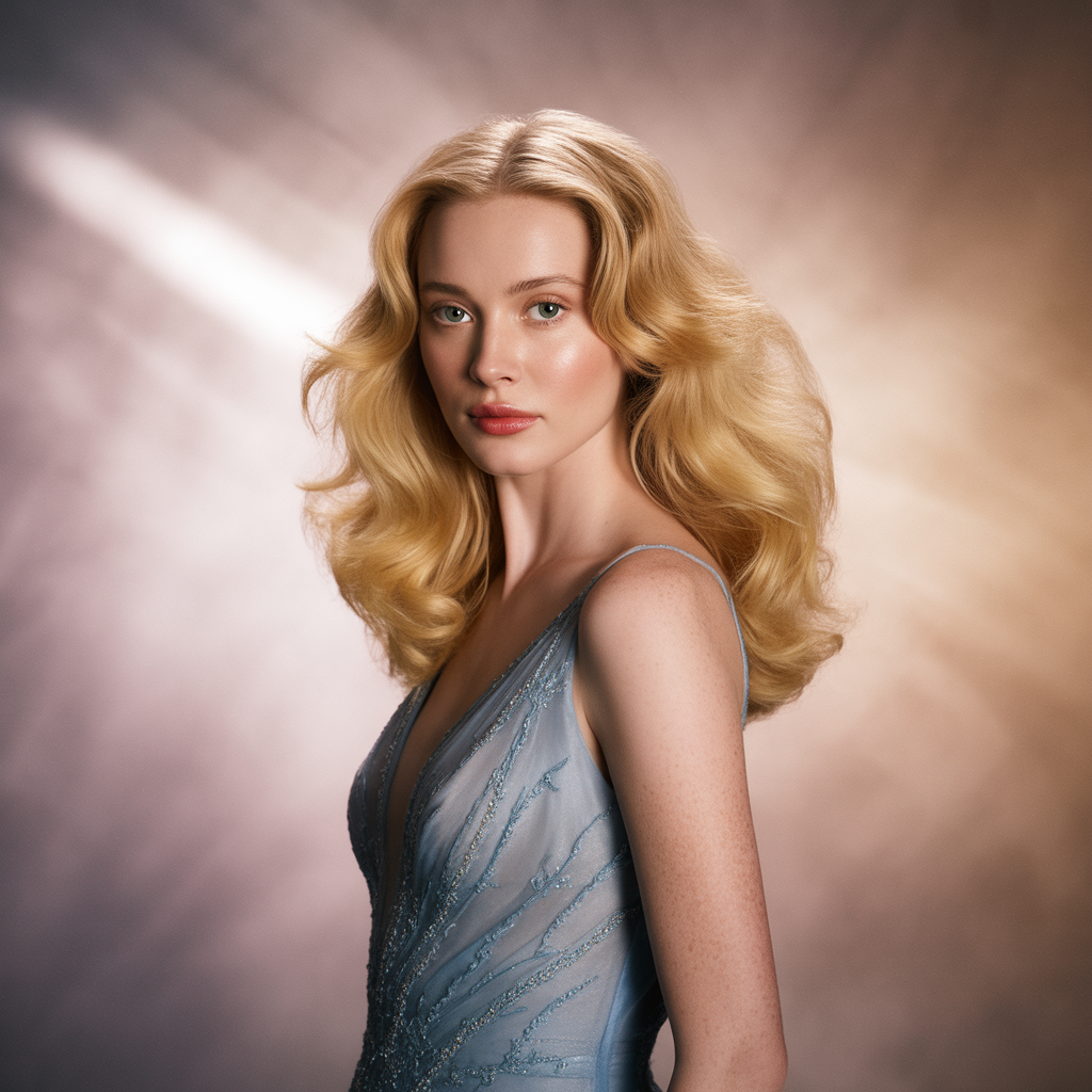 blonde hair
