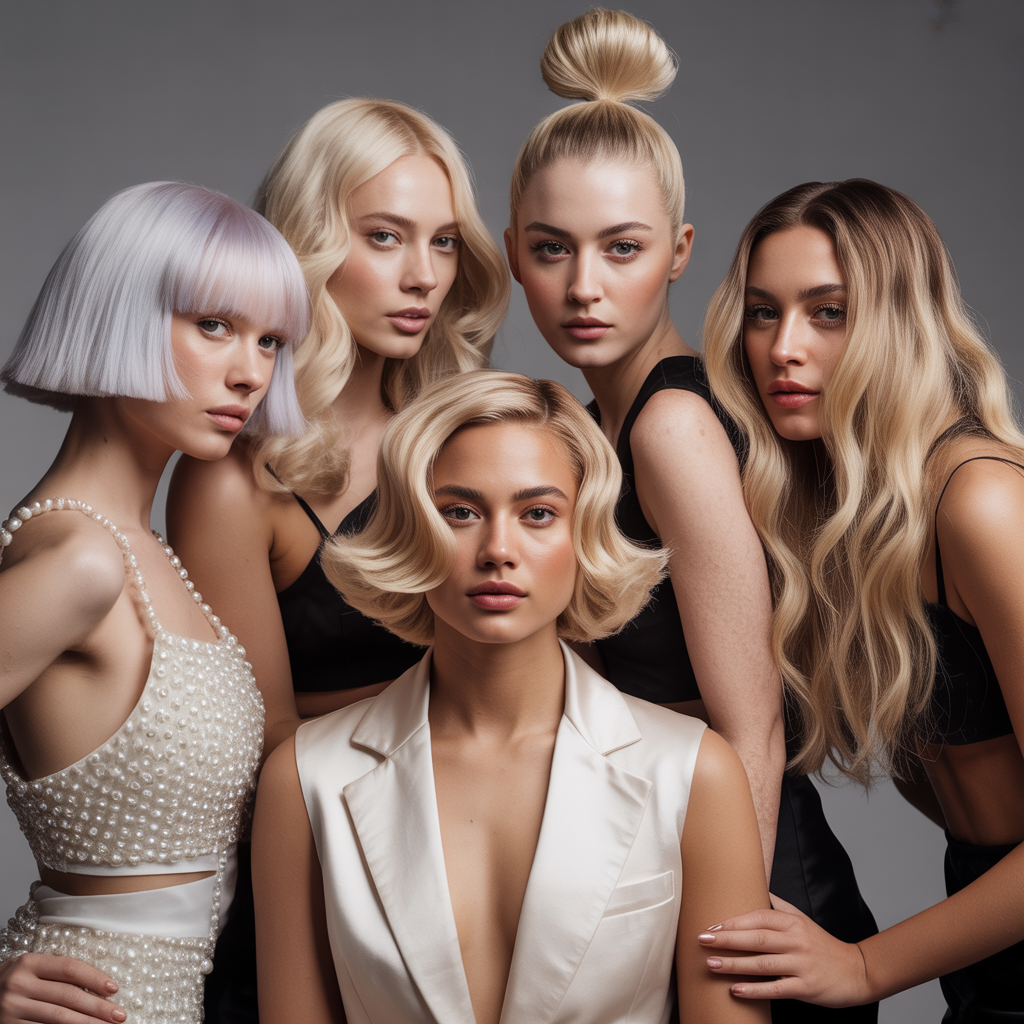 blonde hair styles