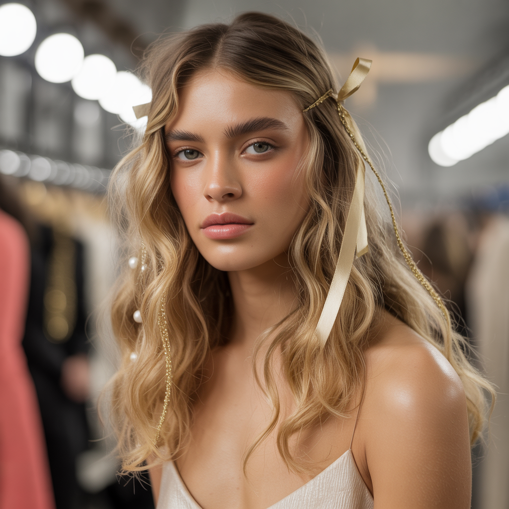 blonde highlights