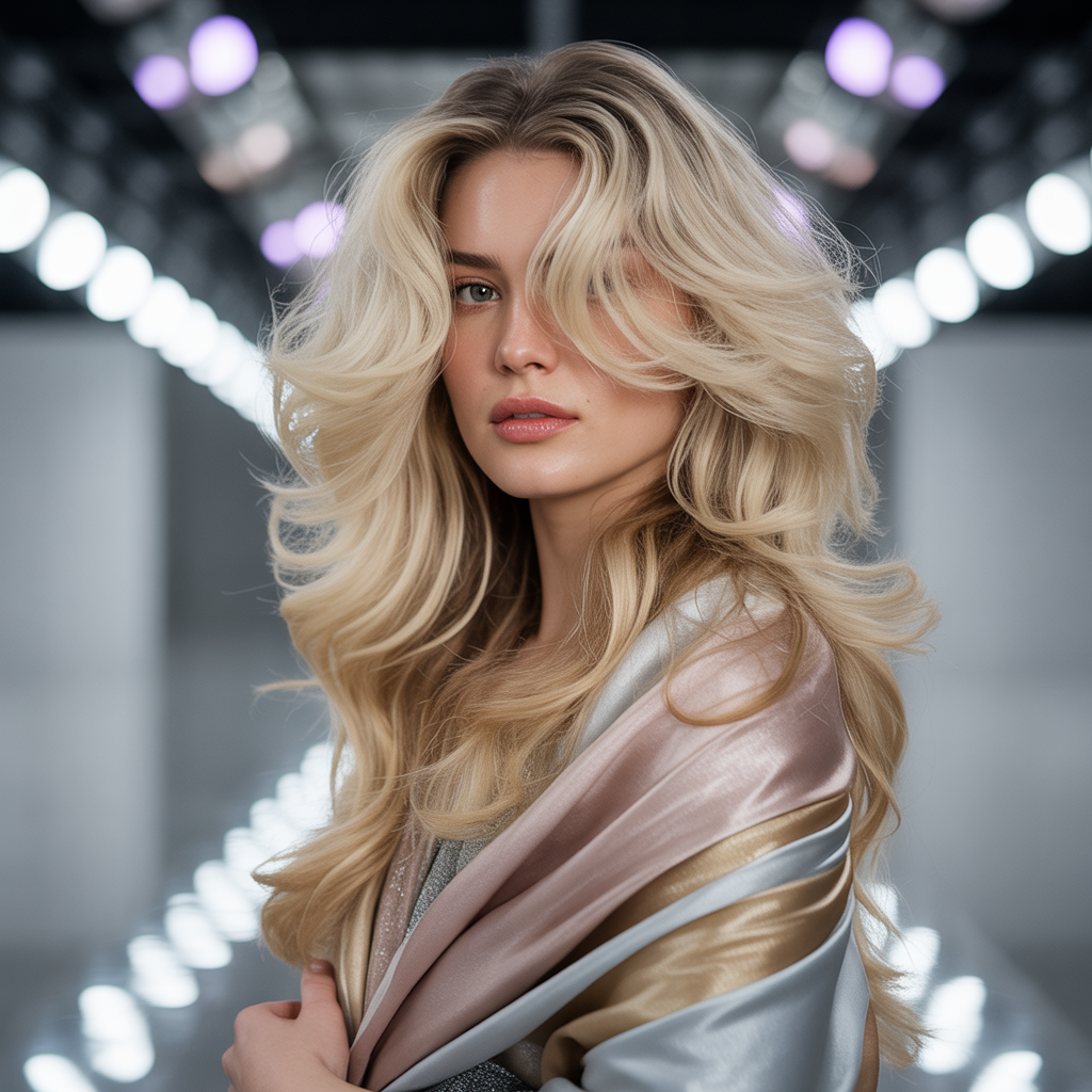 blonde highlights