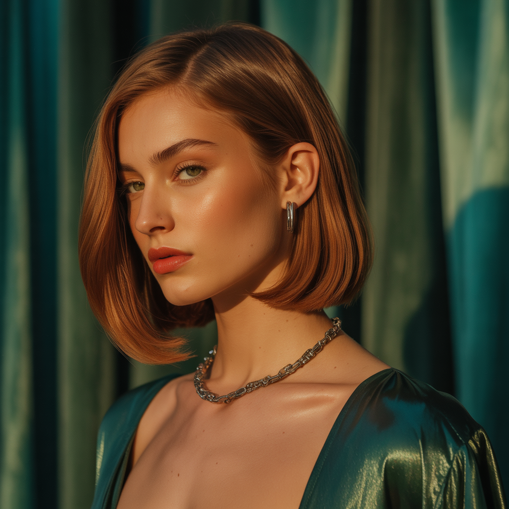 blunt shoulder length cuts