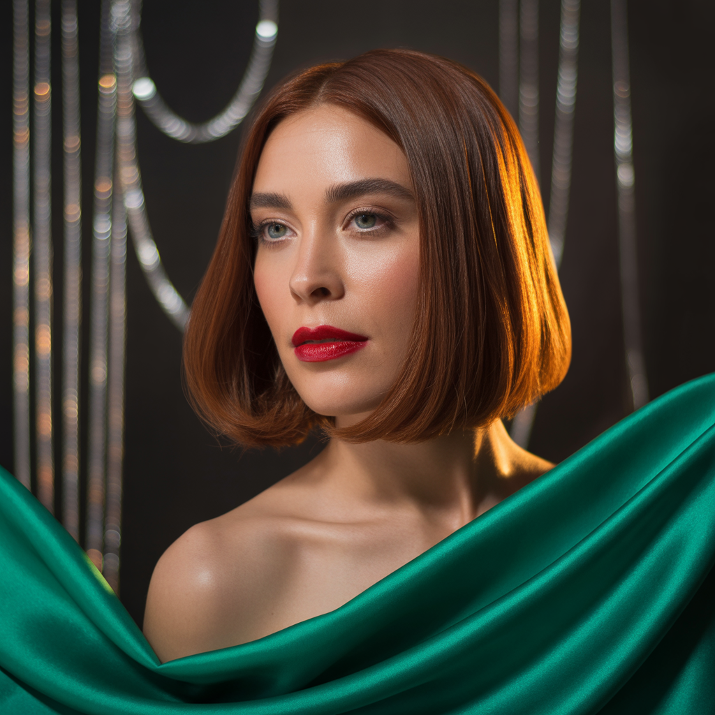 blunt shoulder length cuts
