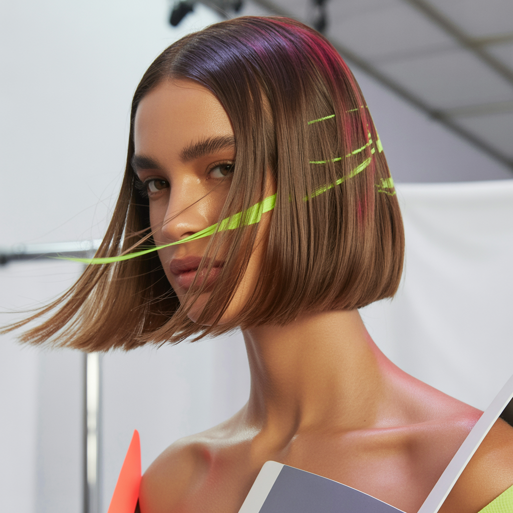 blunt shoulder length cuts