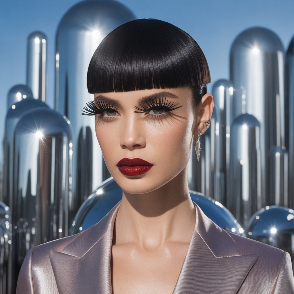 blunt shoulder length cuts