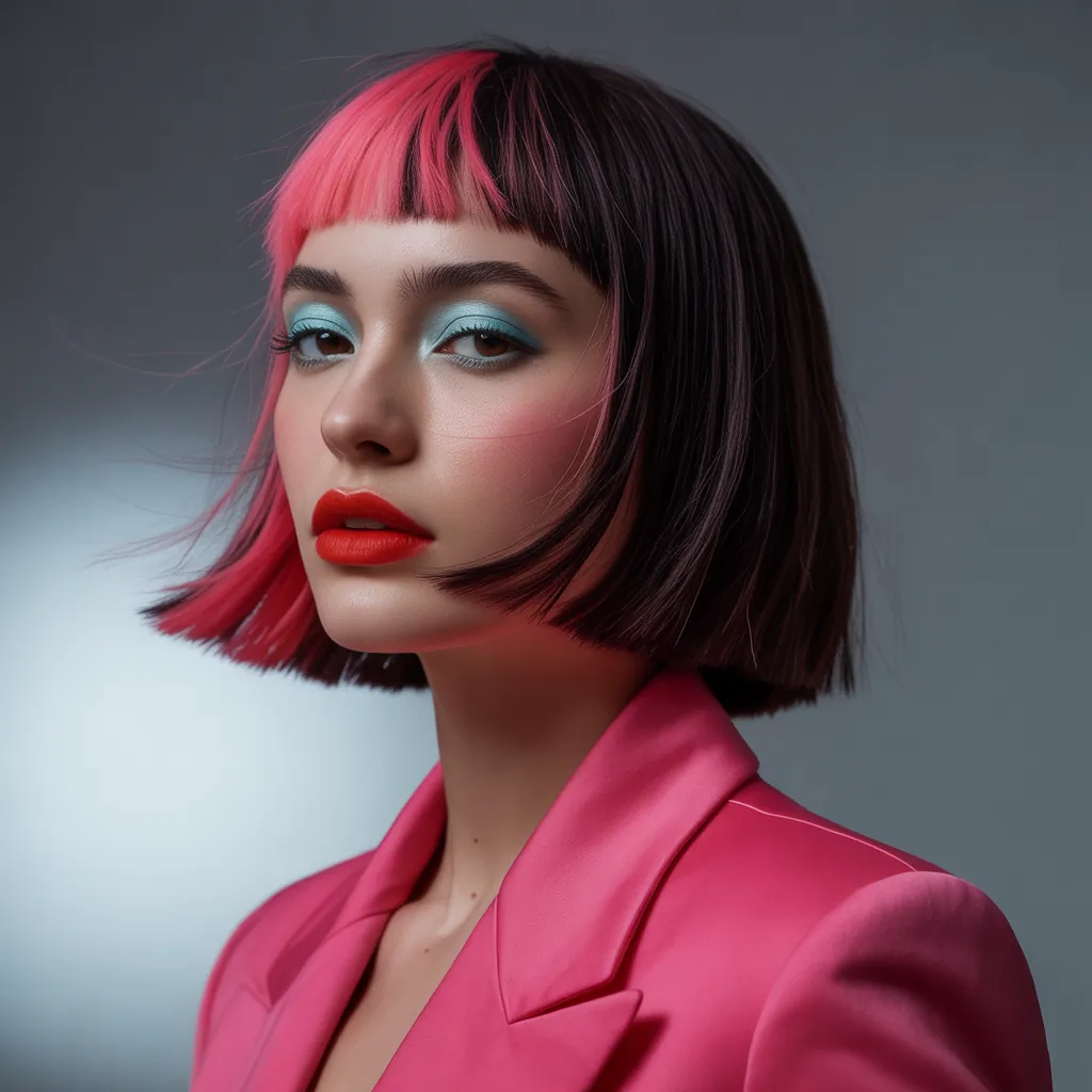 blunt shoulder length cuts