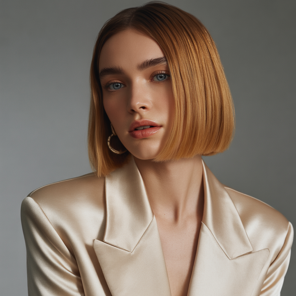 blunt shoulder length cuts