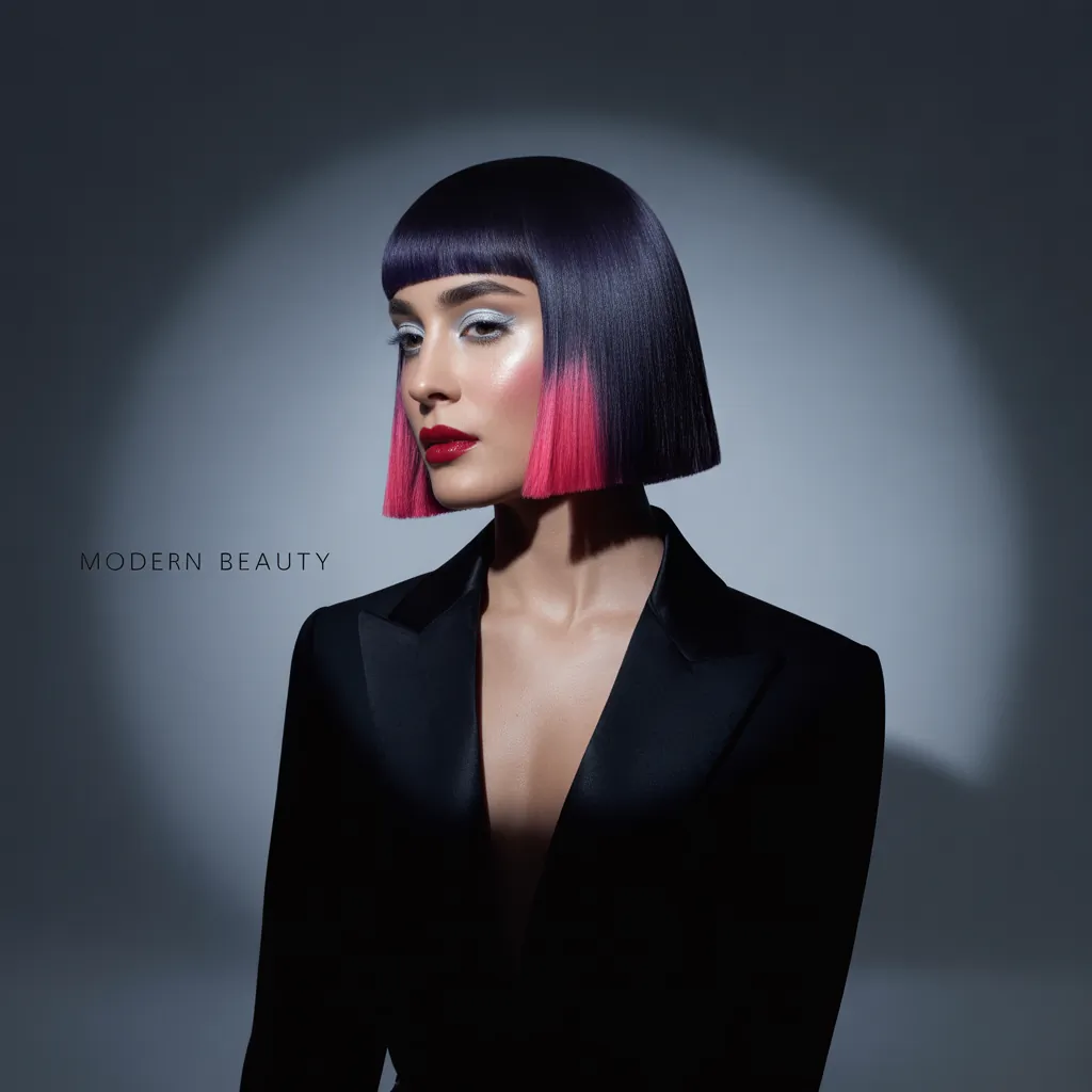 blunt shoulder length cuts