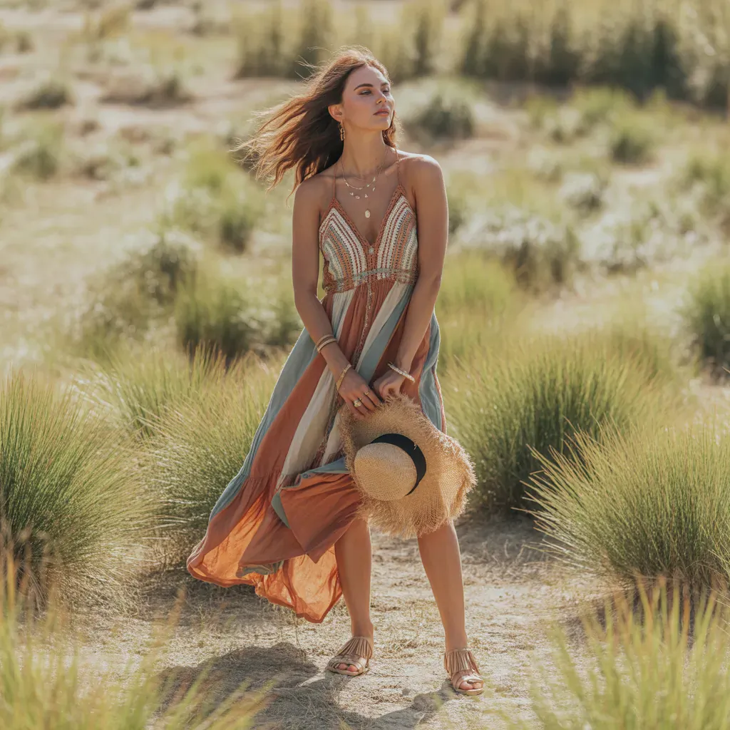 boho summer looks 2025
