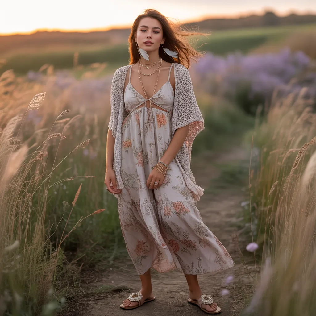 boho summer looks 2025