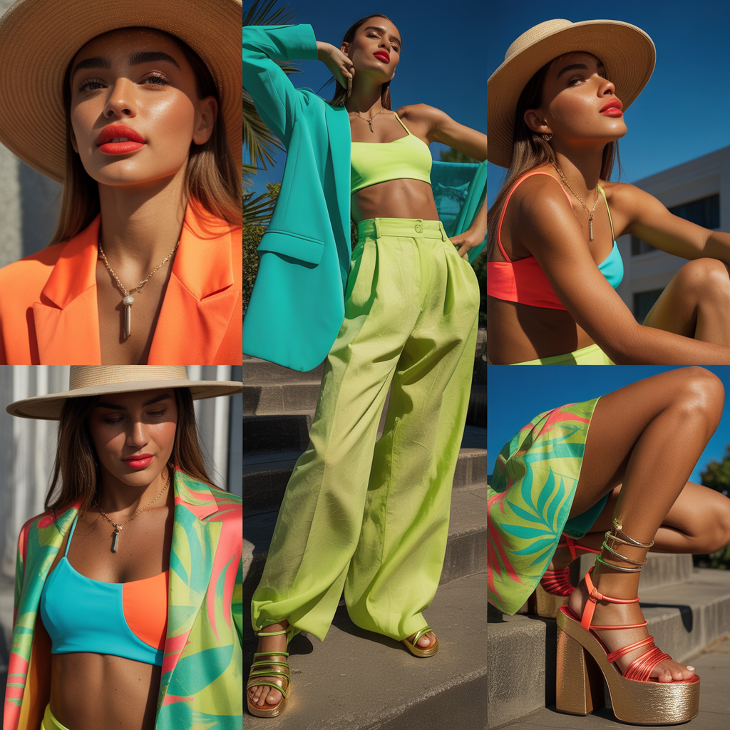 bold summer outfits