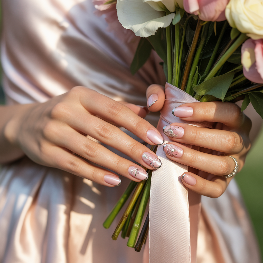 bridesmaid nails