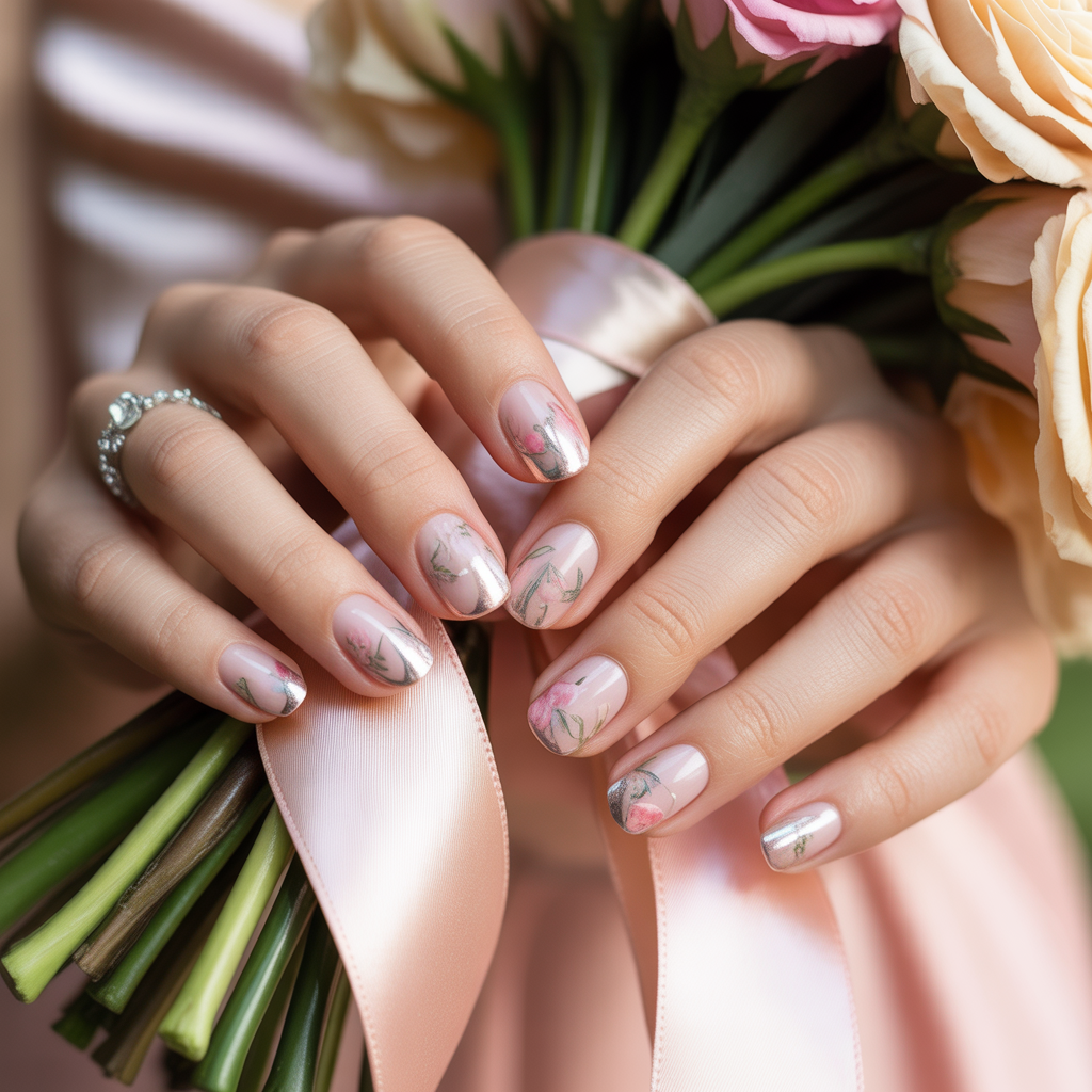 bridesmaid nails