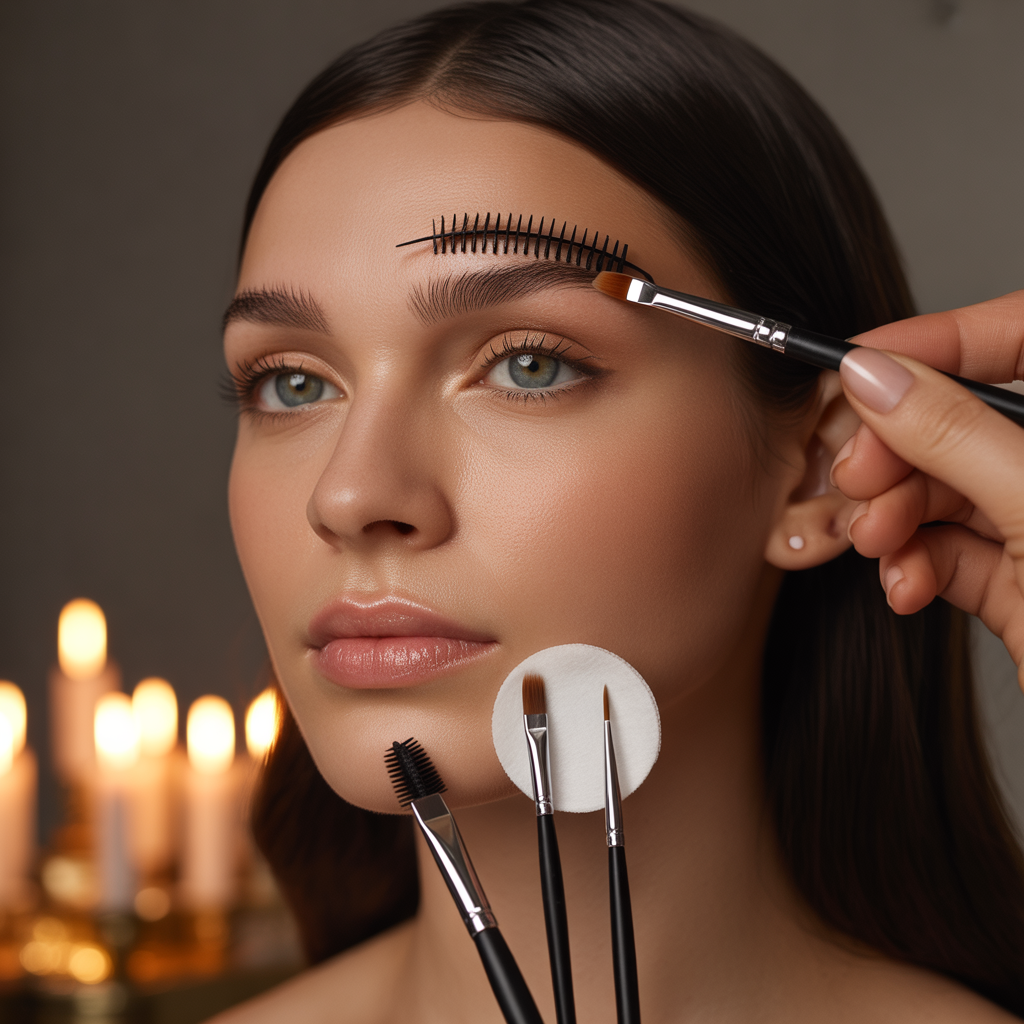 brow lamination steps