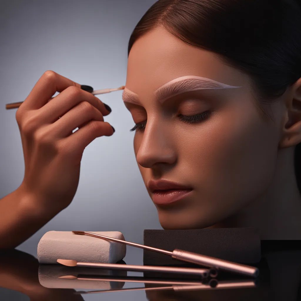 brow lamination steps