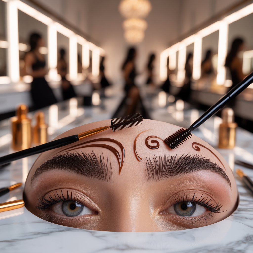 brow lamination steps