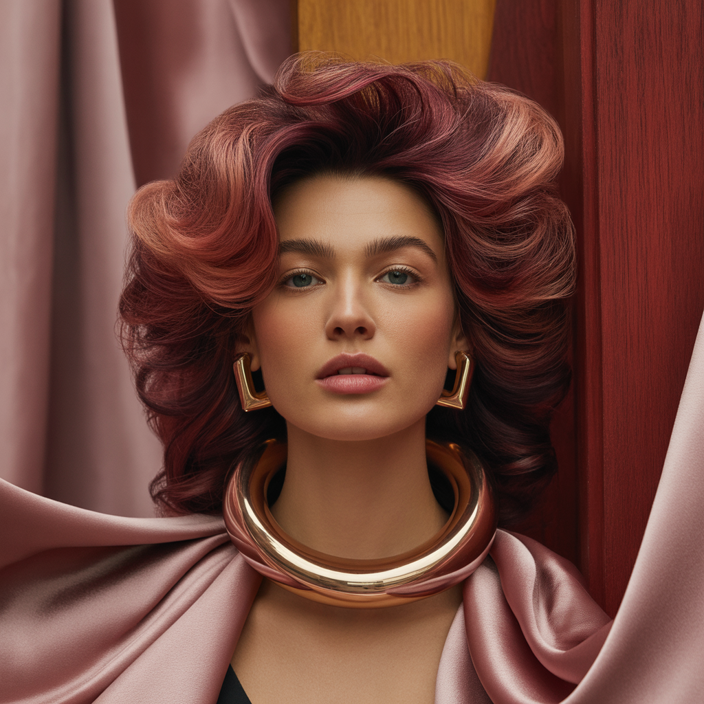 burgundy hair styles