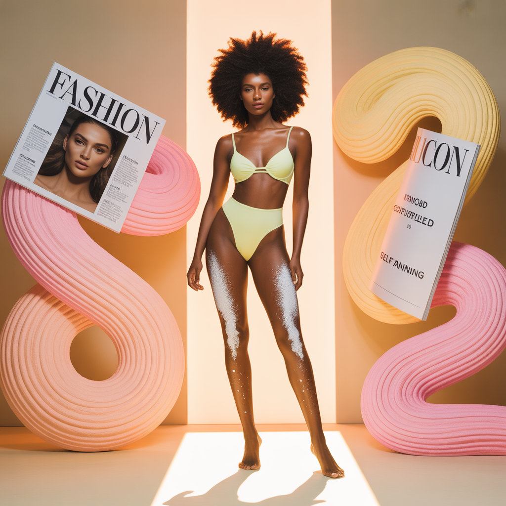 can you self tan with hairy legs