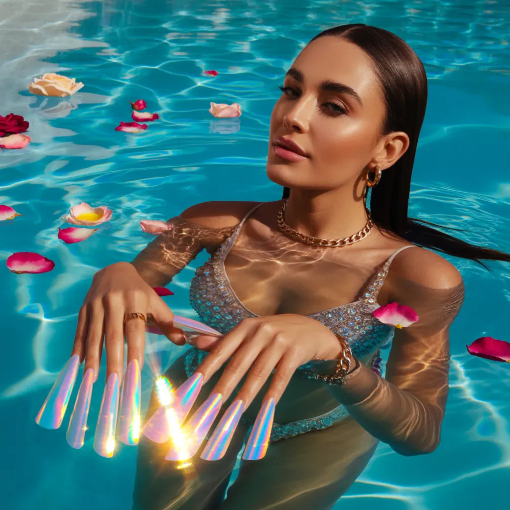 can you swim with acrylic nails