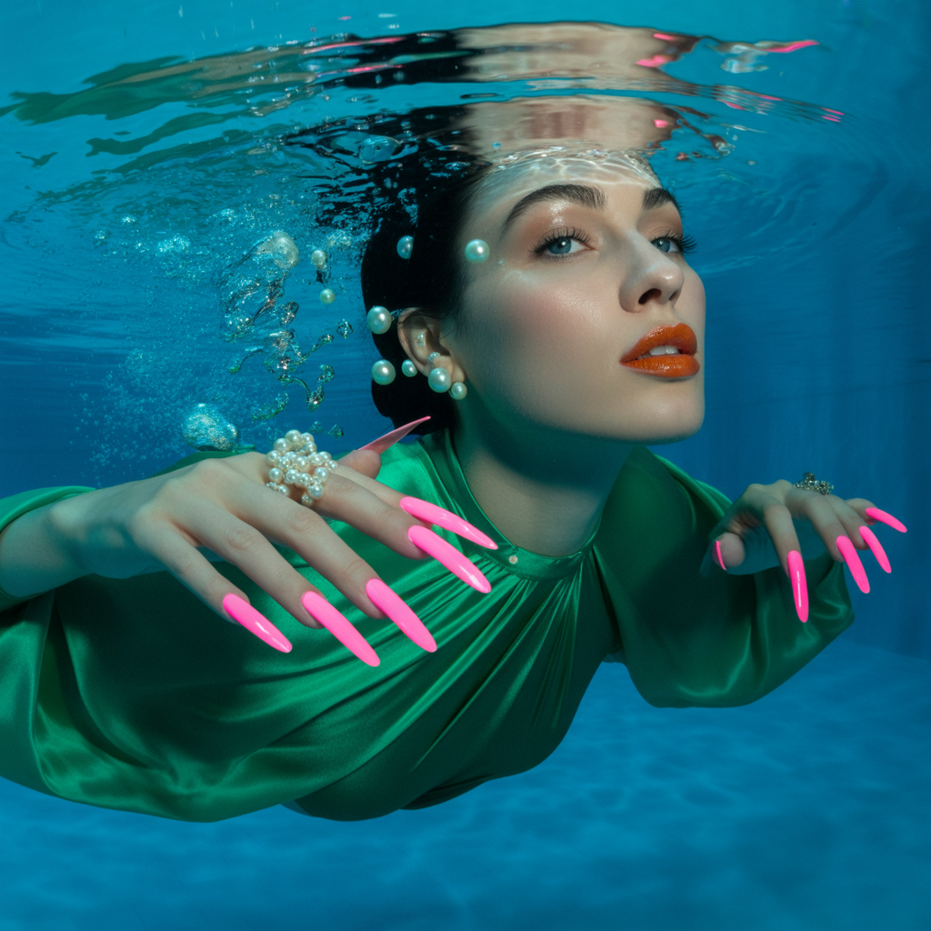 can you swim with press on nails