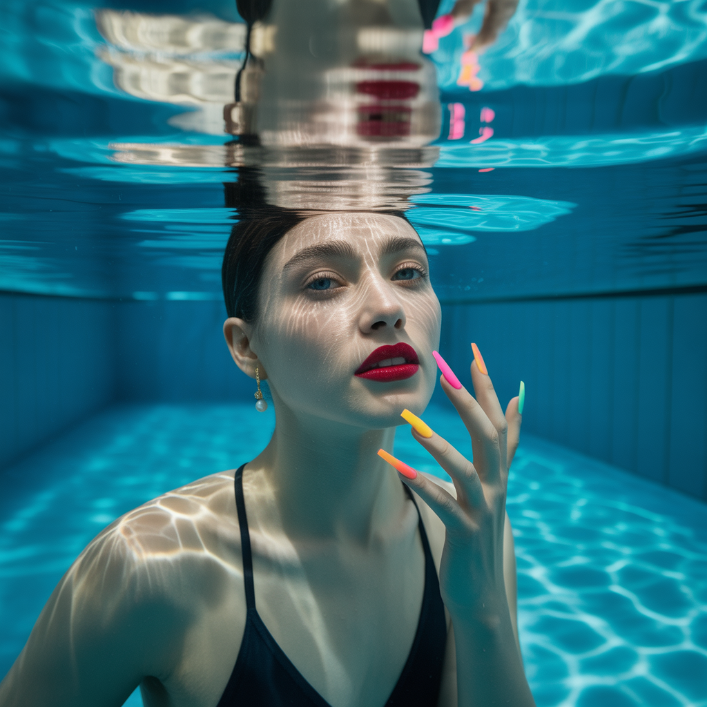 can you swim with press on nails