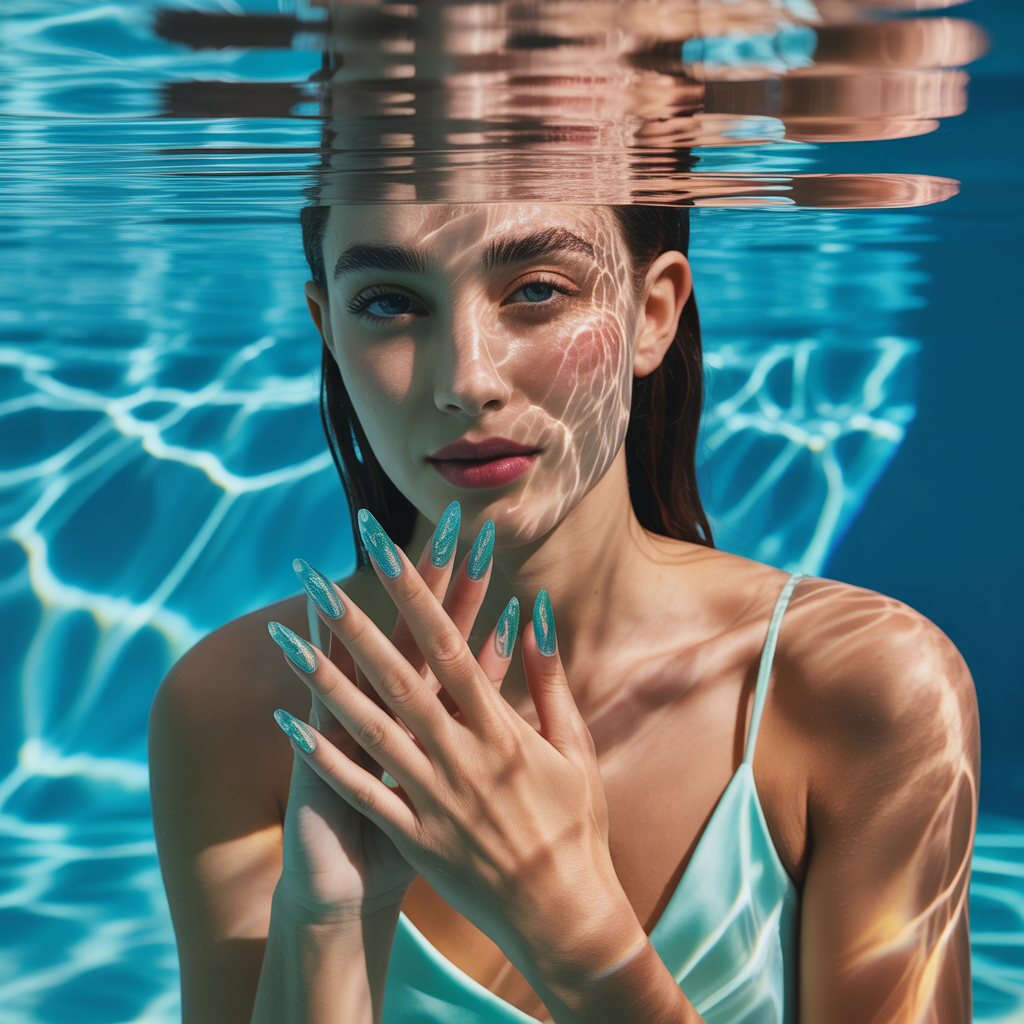 can you swim with press on nails