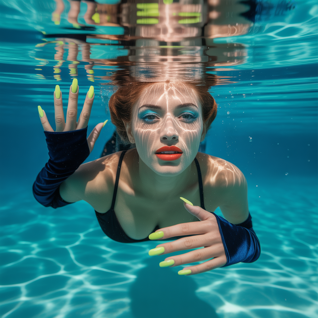 can you swim with press on nails