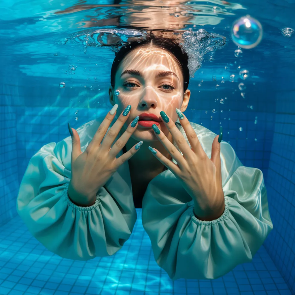 can you swim with press on nails