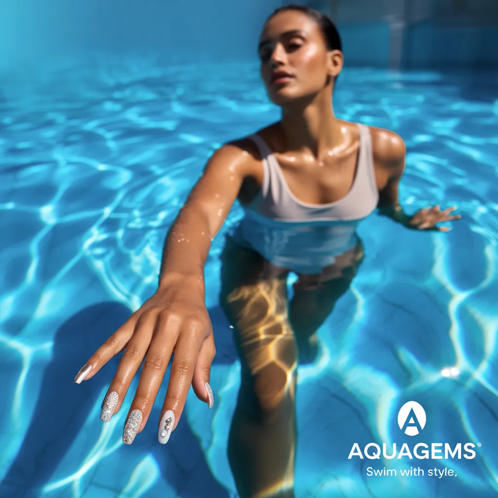 can you swim with press on nails