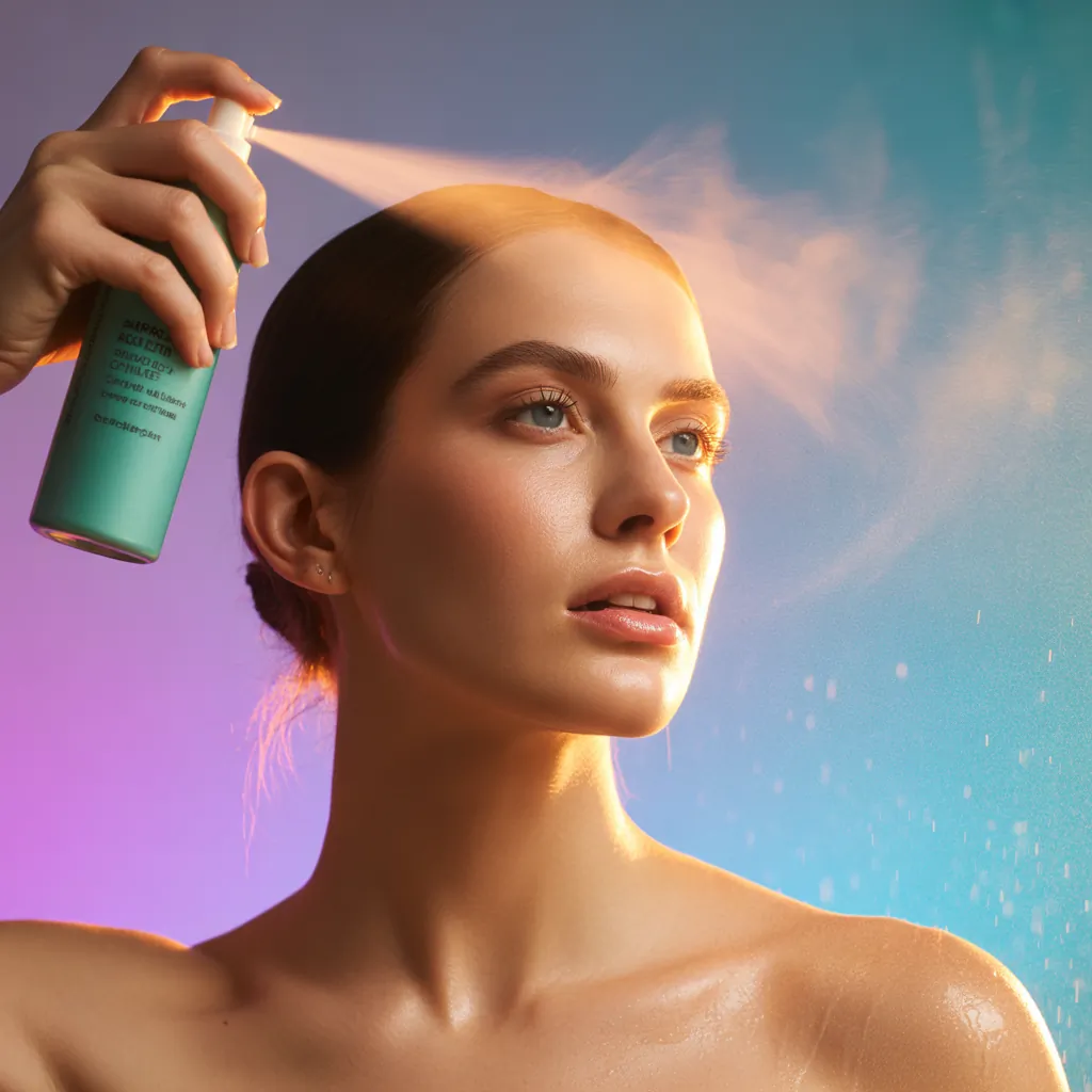 can you use setting spray before makeup