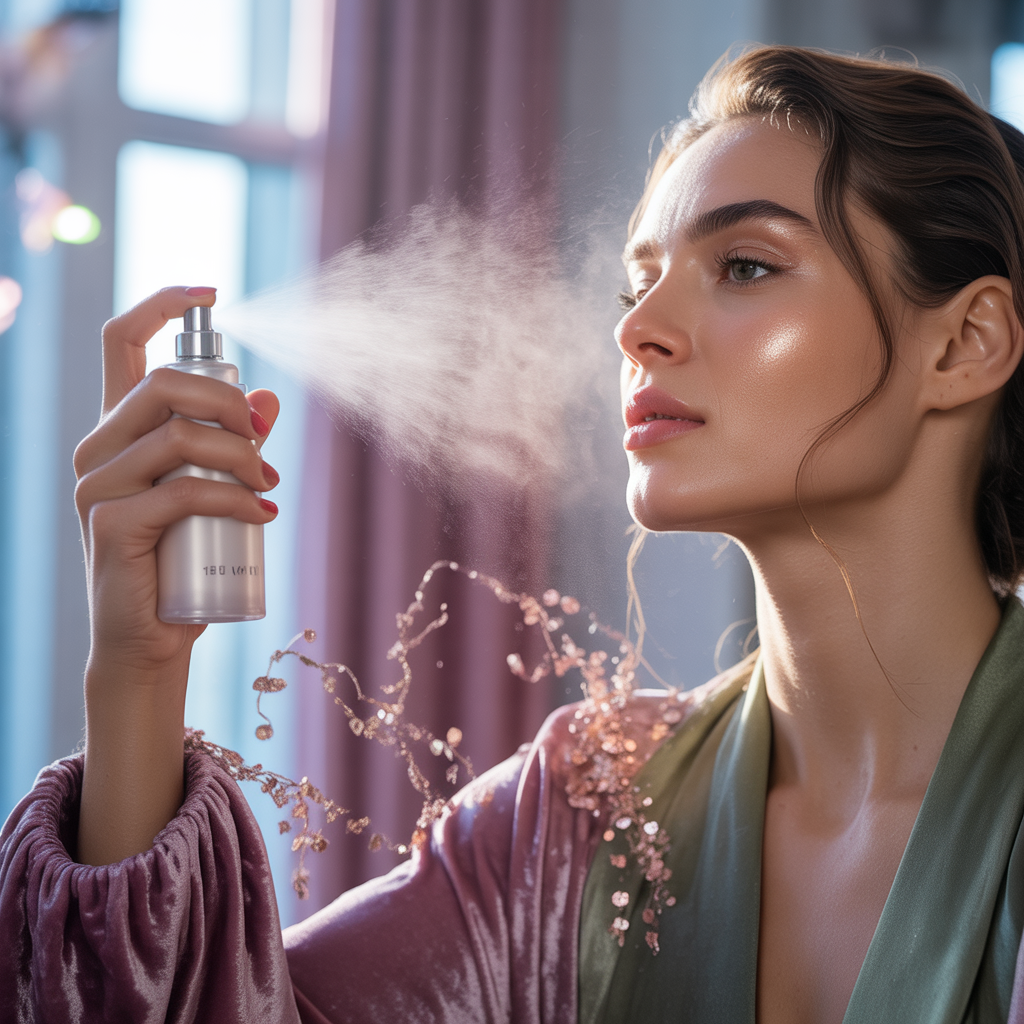 can you use setting spray before makeup