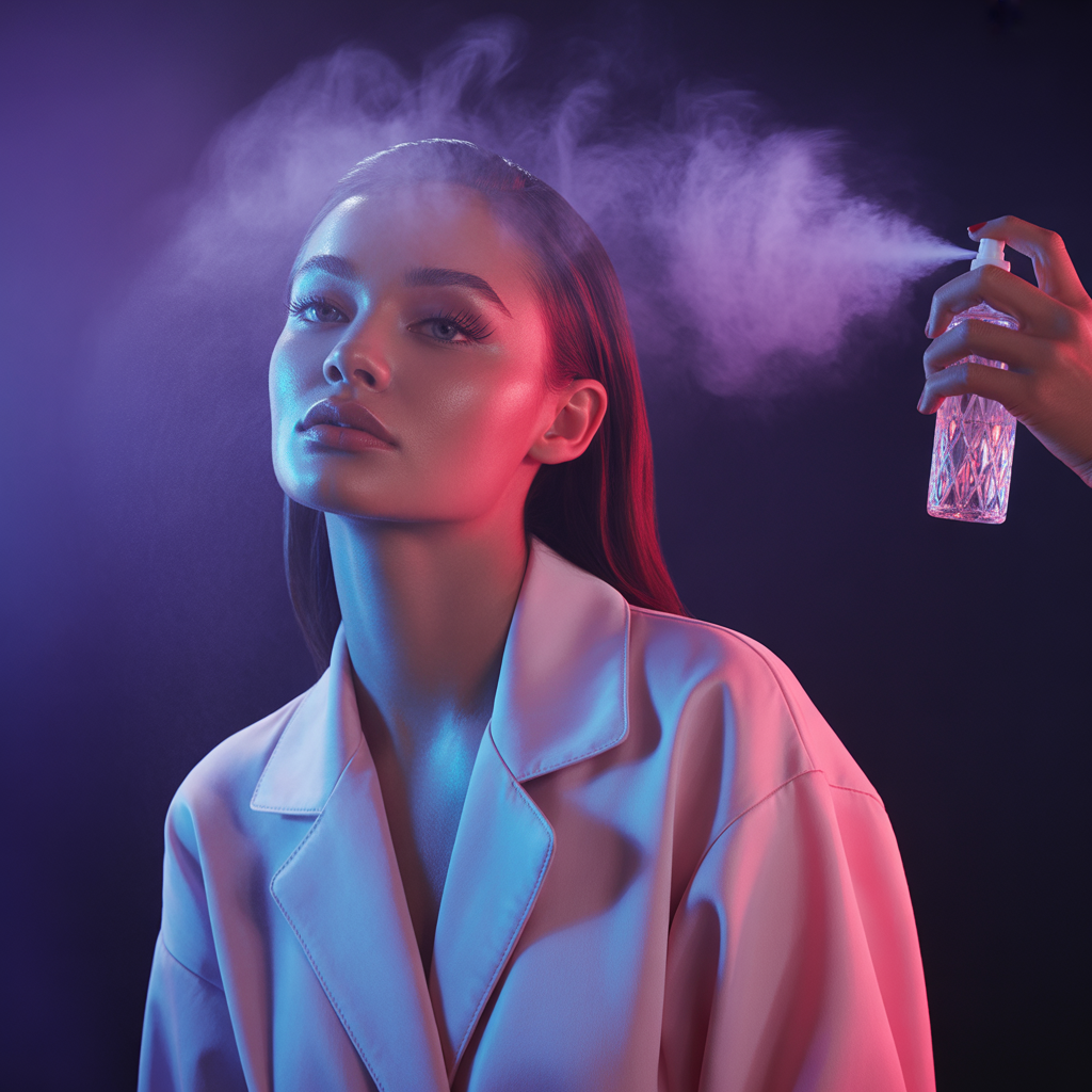 can you use setting spray before makeup