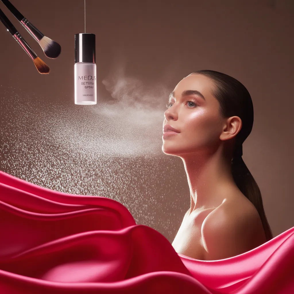 can you use setting spray before makeup