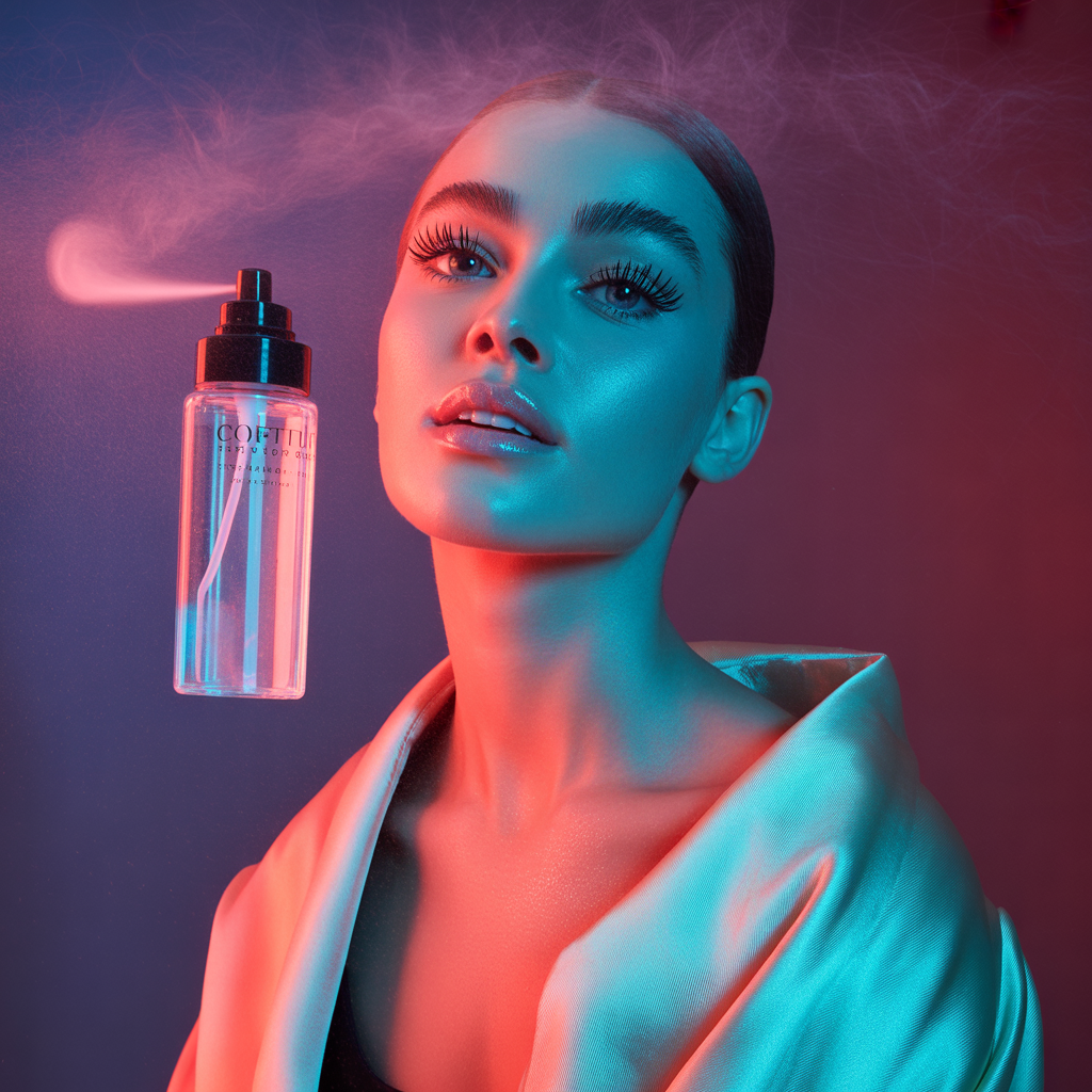 can you use setting spray before makeup