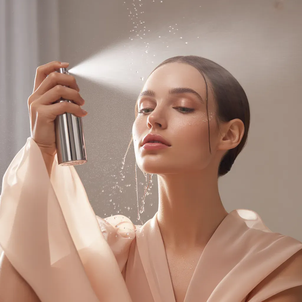 can you use setting spray before makeup