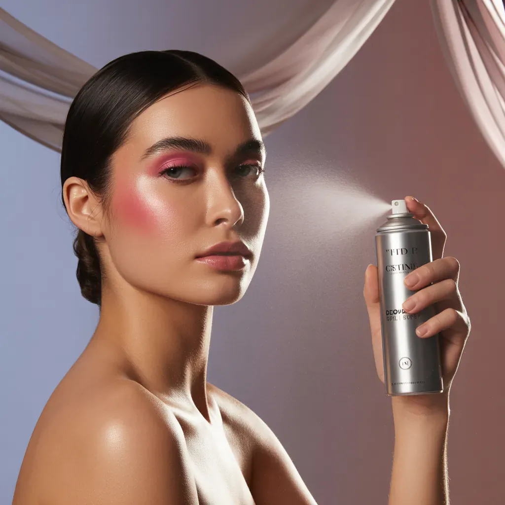 can you use setting spray before makeup