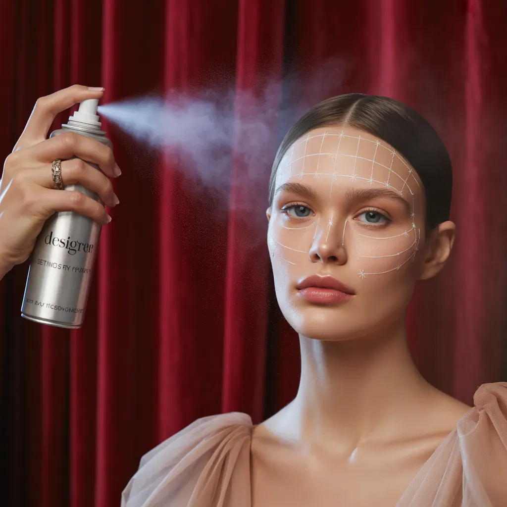 can you use setting spray before makeup