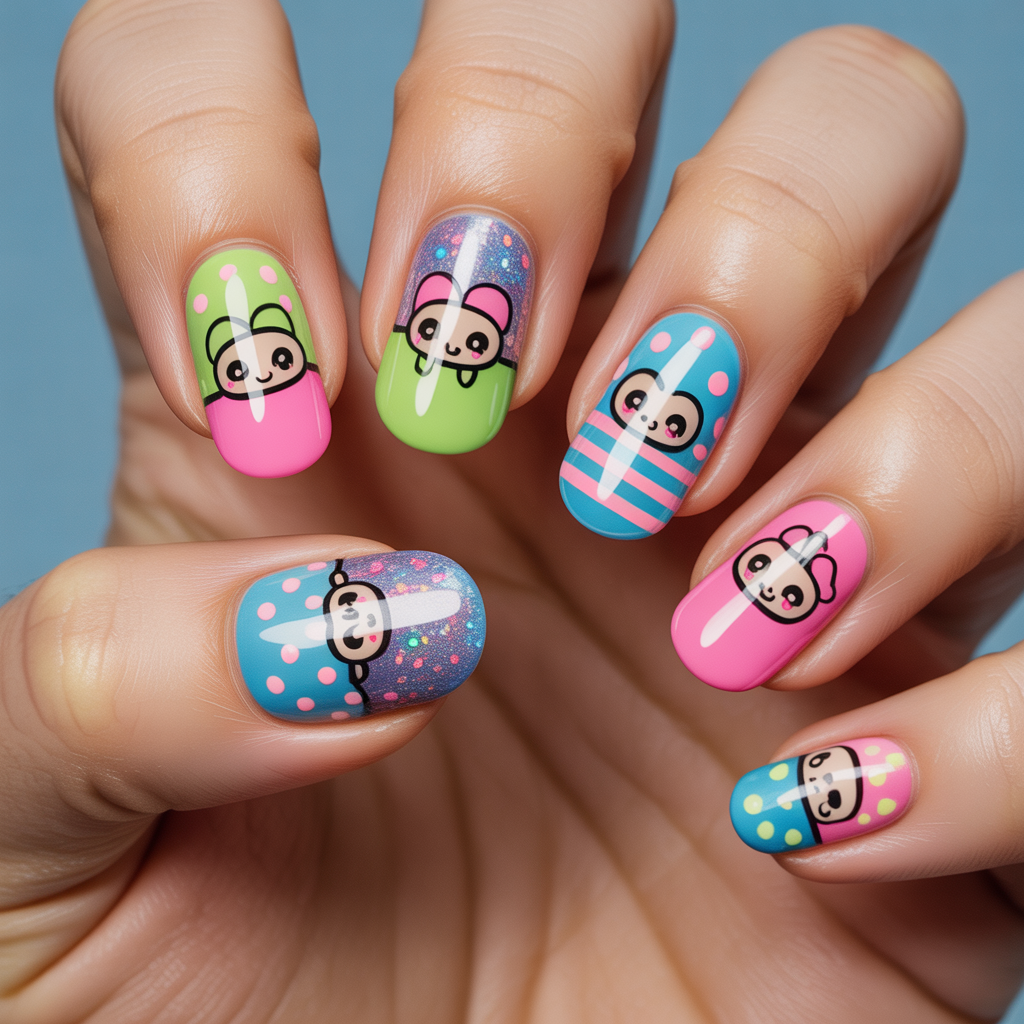 cartoon nails