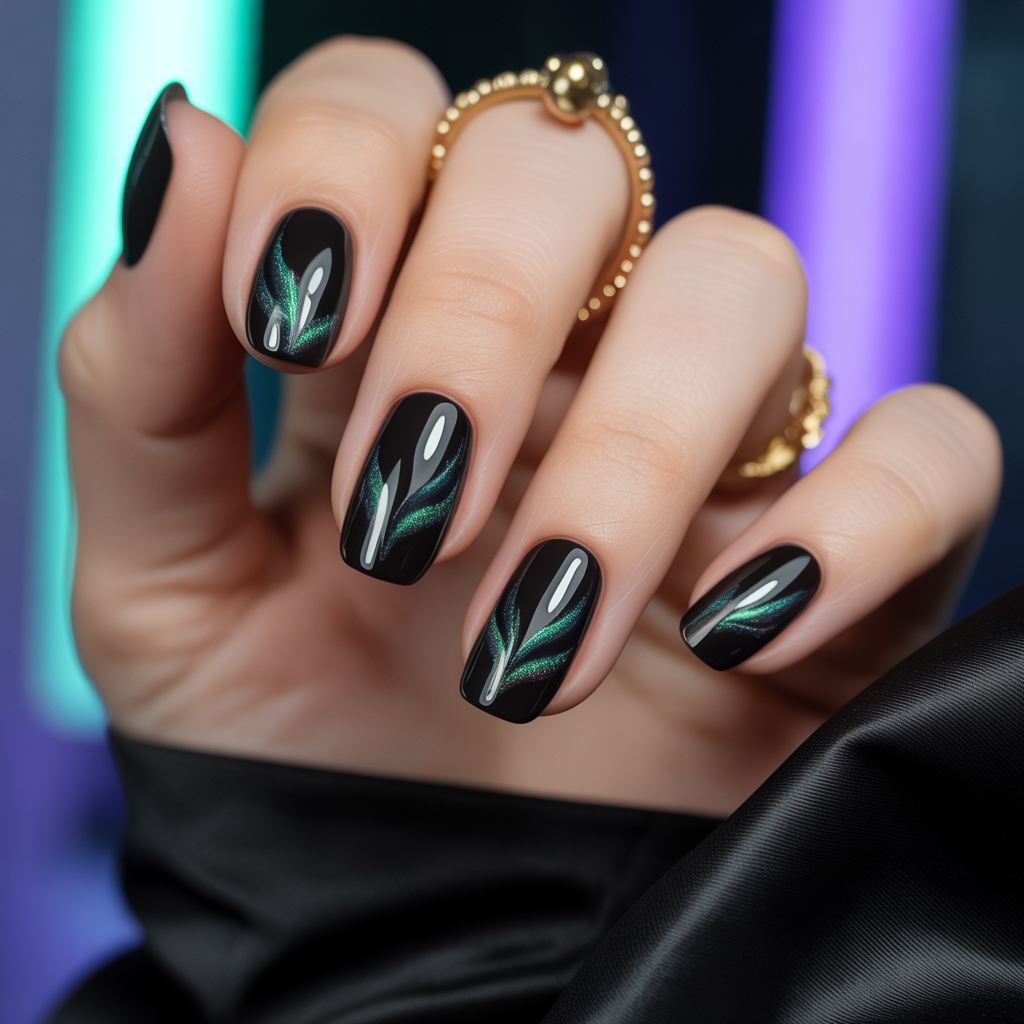 cat eye nails