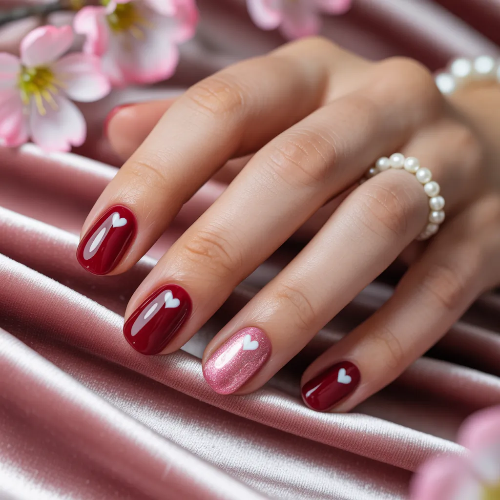 cherry nails inspo