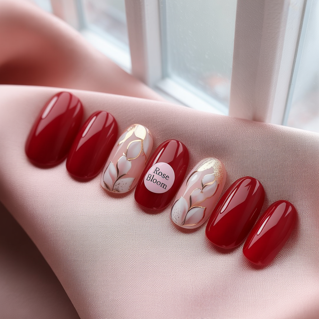 cherry nails inspo