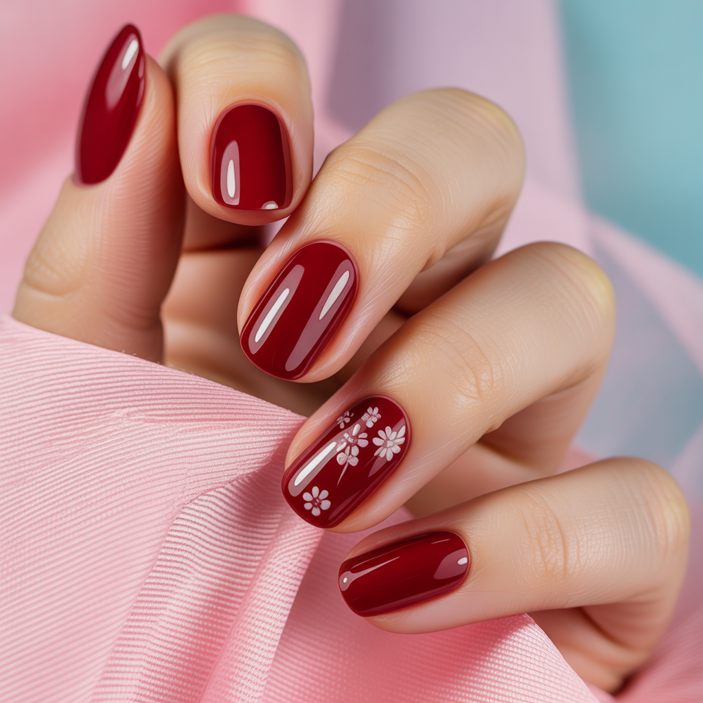 cherry nails inspo