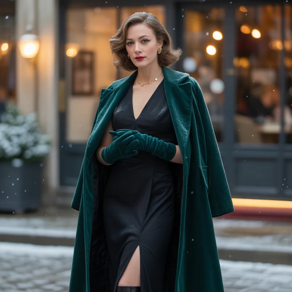 chic winter date night outfits