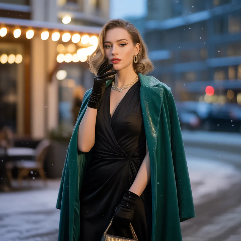 chic winter date night outfits