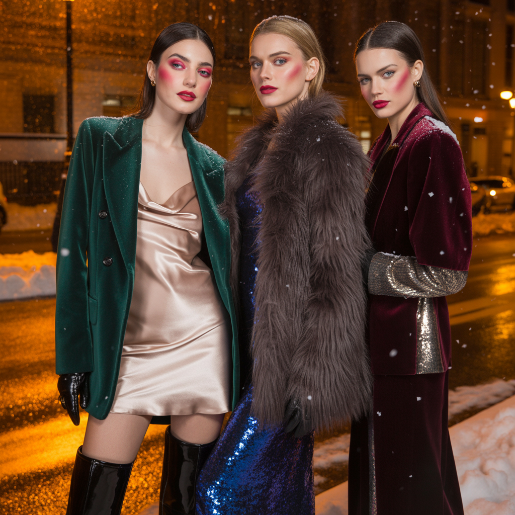 chic winter date night outfits