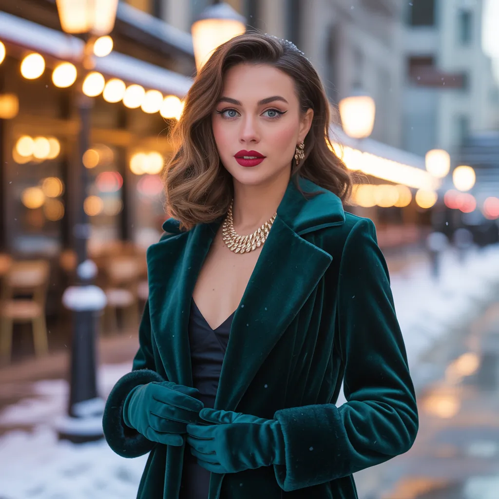 chic winter date night outfits