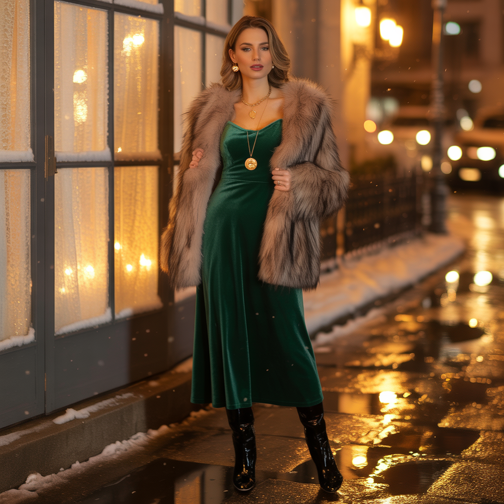 chic winter date night outfits