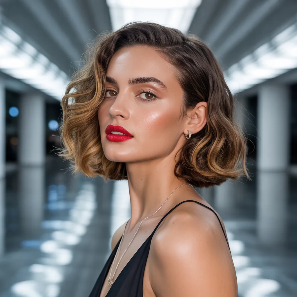 chin length hairstyle